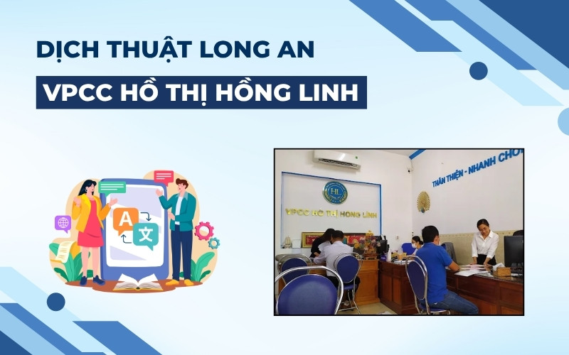 Dịch thuật Long An VPCC Hồ Thị Hồng Linh
