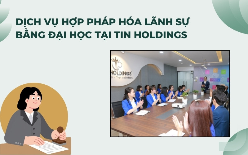 Dịch vụ hợp pháp hóa lãnh sự bằng đại học