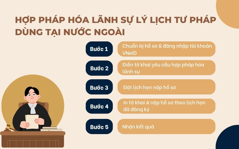 Hợp pháp hóa lãnh sự lý lịch tư pháp nước ngoài