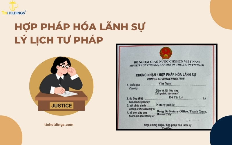 Hợp pháp hóa lãnh sự lý lịch tư pháp