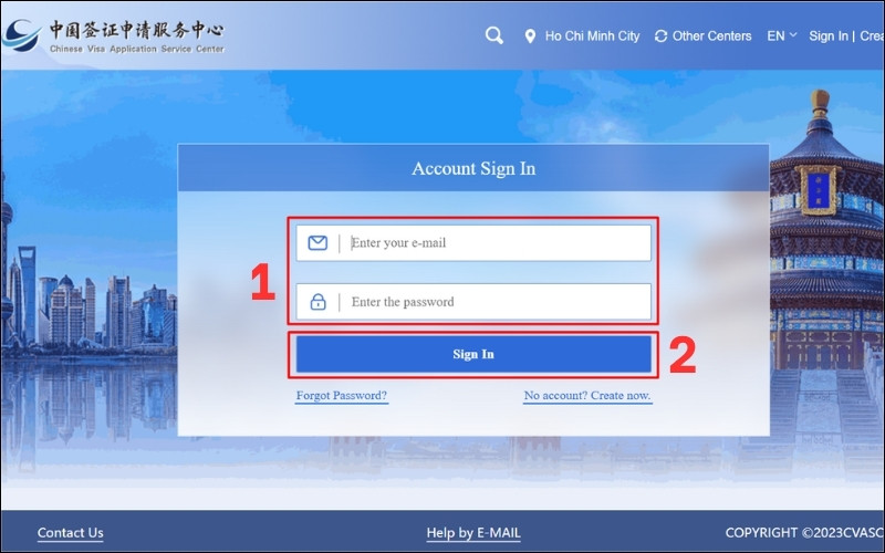 Nhập Email đăng nhập