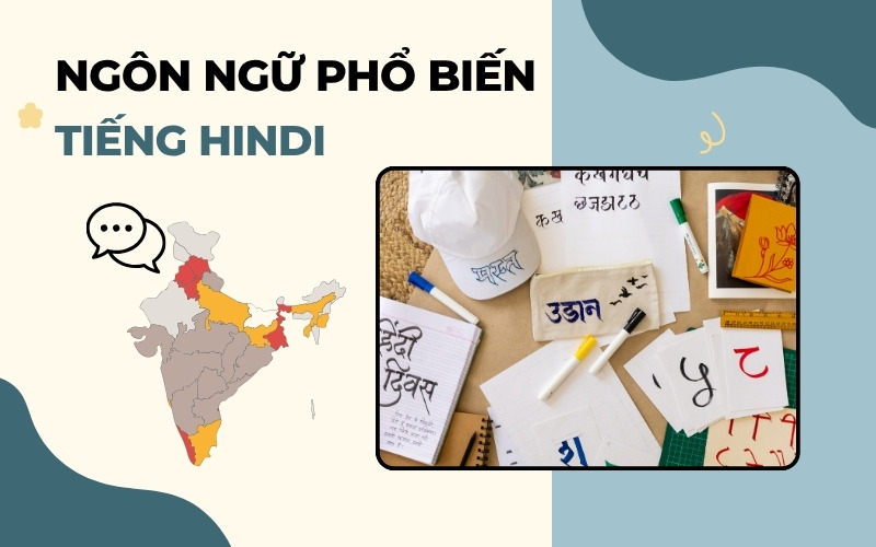 Ngôn ngữ phổ biến nhất thế giới Hindi