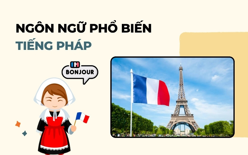Ngôn ngữ phổ biến nhất thế giới tiếng Pháp