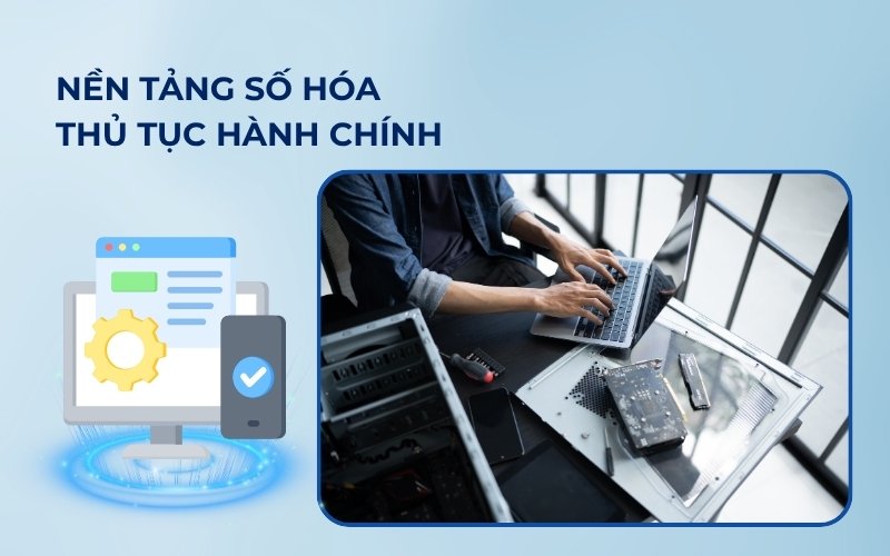Nền tảng số hóa thủ tục hành chính