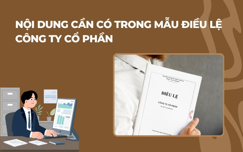 Nội dung mẫu điều lệ công ty cổ phần