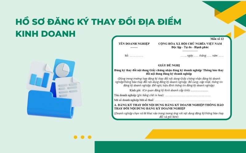 Hồ sơ thay đổi địa chỉ trên giấy phép kinh doanh
