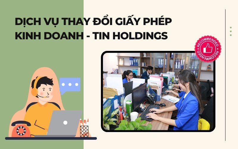 Dịch vụ thay đổi giấy phép kinh doanh