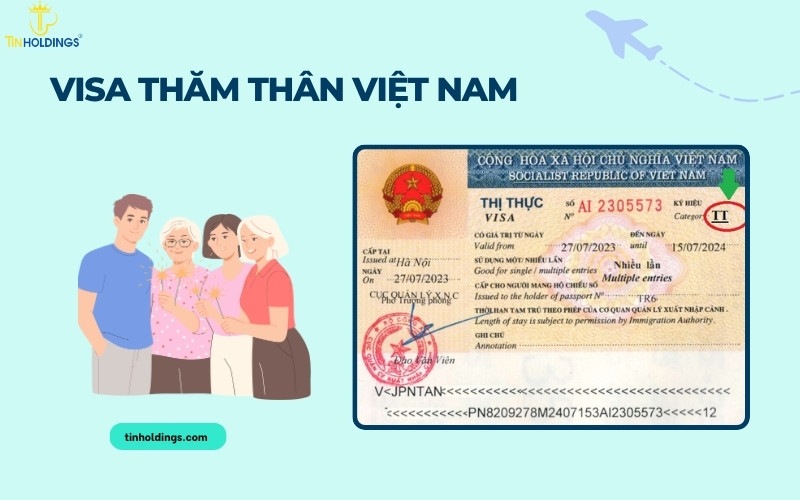Visa thăm thân Việt Nam